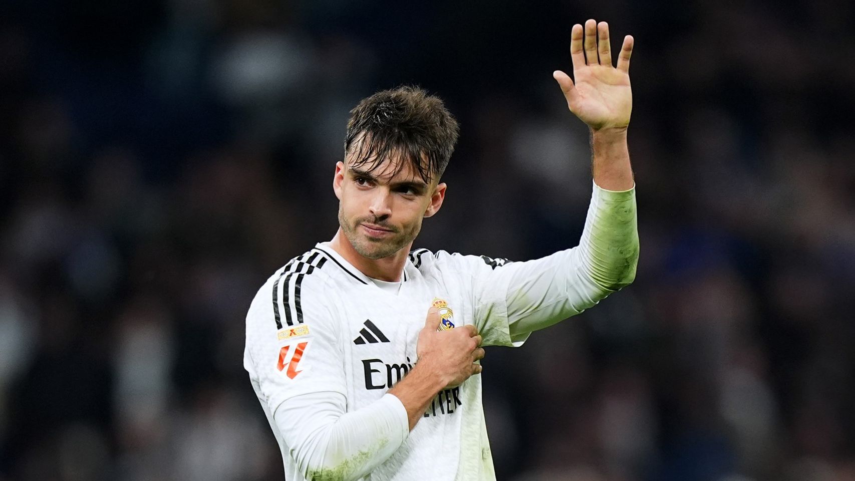 レアル・マドリーDFラウール・アセンシオ、アウェースタジアムで レアル・マドリーDFラウール・アセンシオ、アウェースタジアムで